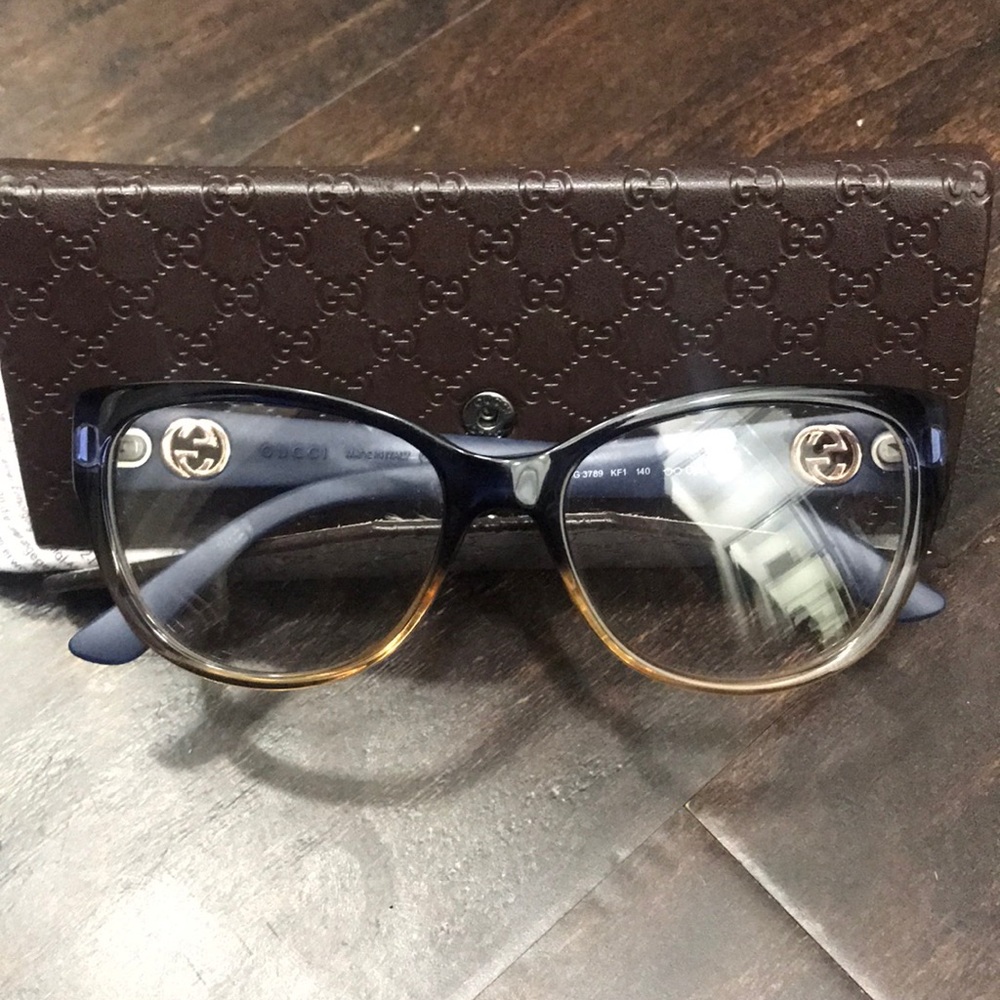 Gucci optyl cat eye glasses 👓